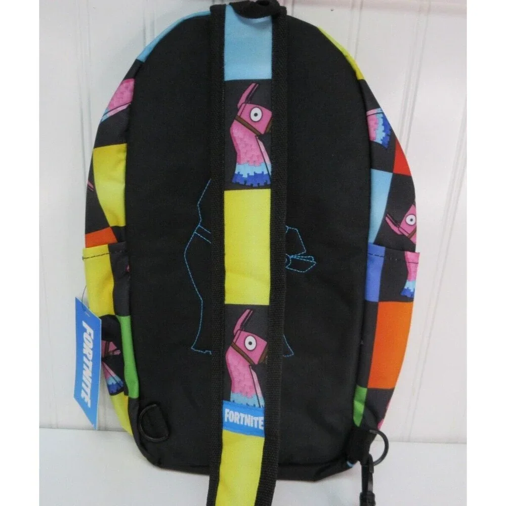 Fortnite Backpack  Amplify Sling Rainbow Checkered Llama Loot Pinata 15